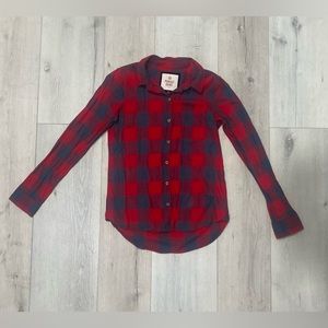Womens Lined Flannel Jacket Button Down Plaid Flannel Shirt Jacket